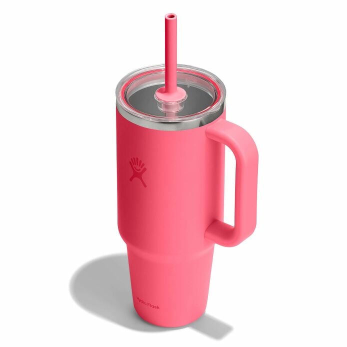 40-oz-travel-tumbler-c8 tt40pscc668-40-oz-travel-tumbler-clear-lid-popstar-pink-angledhigh.jpg